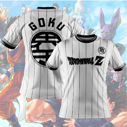 Camisetas para hombre Dragon Ball Z, camiseta para niños, ropa infantil de verano, manga corta, camiseta con dibujo animado para niños, tops, camiseta para bebé niño
