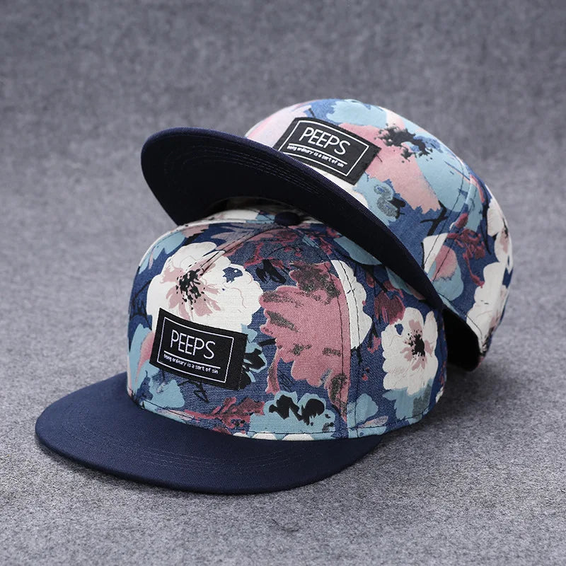 Herren-Baseballkappe mit Buchstabenstickerei, „Tide“, universell kombinierbar, flache Krempe; Damen-Sommer-Hip-Hop-Kappe, Outdoor-Sonnenkappe, verstellbare Schirmkappe