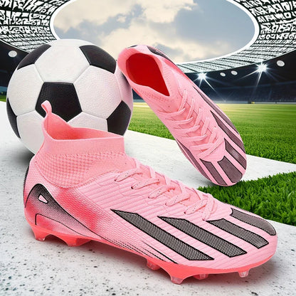 New Men's Football Boots Cleats Boys Ultralight Sport Soccer Shoes Adult Professional Non-Slip Comfortable Training Match Grass