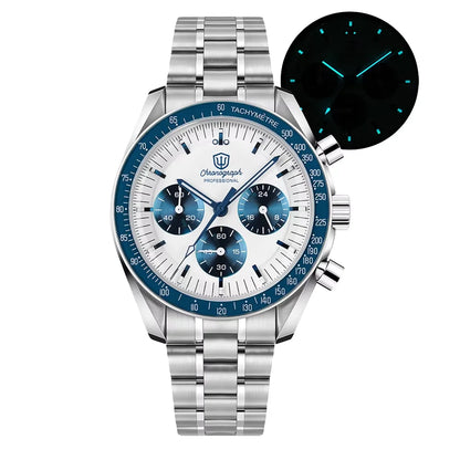 Watchdives New Wd1863 Quarz-Herrenuhr VK63 Chronograph Bubble-Saphirglas Wasserdicht 39Mm Stahl Top-Marke Luxus-Business-Uhr