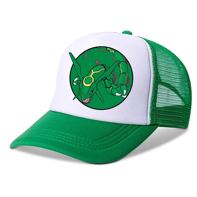 Pokemons Child Baseball Cap Cartoon Pikachu Printed Casual Hats Boys Outdoor Sun Hat Adjustable Peaked Cap Kids Birthday Gifts