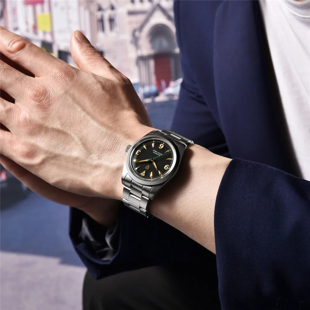 2024 NEW PAGANI DESIGN Sports Men Automatic Mechanical Wriswatch Japan NH35A Stainless Steel Simple 200M Waterproof Montre Homme