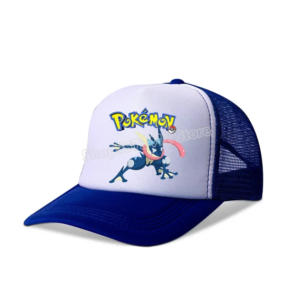 Pokemons Baseball Cap Pikachu Charizard Gengar cartoon Peaked Hat Kid Adult Summer Outdoor Sport Hat Boy Casual Fashion Cap Gift