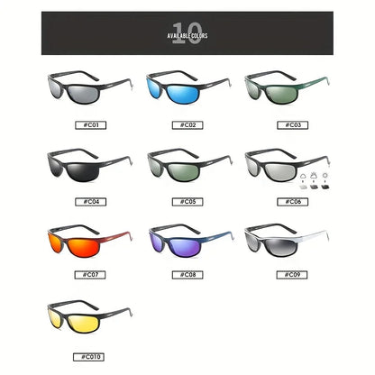 DUBERY Polarized UV400 Protection Sunglasses For Men And Women 10 Colors Model 2027