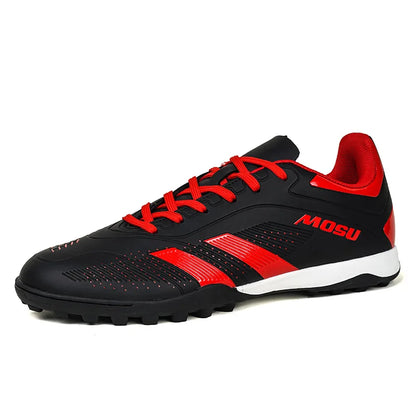 Neue Fußballschuhe für Herren und Damen, Hallen- und Outdoor-Sportschuhe mit langen Stollen und Multinocken für das Fußballtraining auf Matten