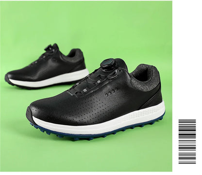 Breathable Luxury Golf Shoes Men Comfortable Outdoor Spikeless Golf Sport Training Sneakers Non-Slip Waterproof Walking Footwear