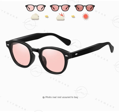 LM NEW Fashion Photochromic Sunglasses Women Men Polarized Blue Eyewear Drivign Outdoor UV Protection Eyewear gafas de sol mujer