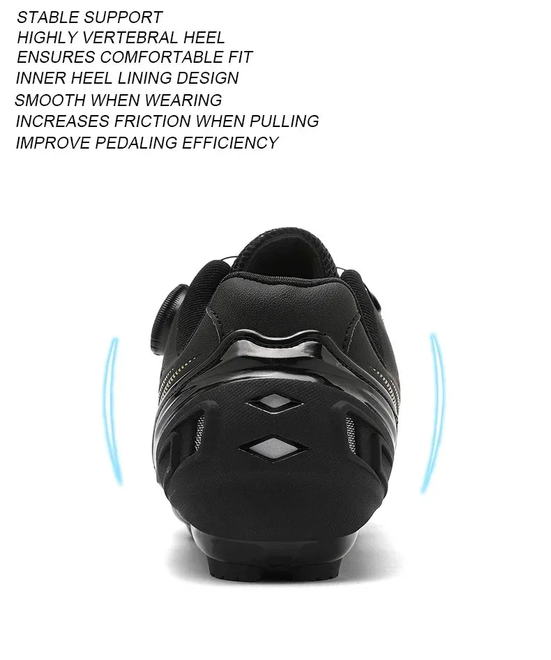 Professional Men's MTB Cycling Shoes White Racing Self-Locking 2024 Speed Road SPD Bicycle Sneakers New Women's Flats Cleats Shoes