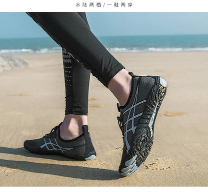 „Aqua Shoes“ vyriški vandens batai, basų kojų paplūdimio batai, unisex greitai džiūstantys lauko batai su vata, sporto salės treniruočių avalynė, sportiniai bateliai, dydžiai 35–46