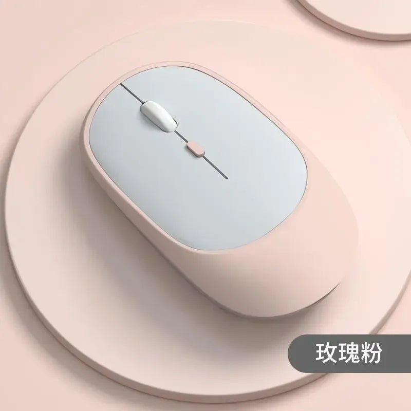 Lenovo Wireless Mouse USB Rechargeable Ergonomic Adjustable DPI Office Silent 2.4G Bluetooth Optical Electric Mice Game Office