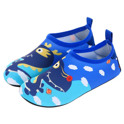 Weiche, faltbare Wasserschuhe für Jungen und Mädchen – Kinder-Strandschuhe für Sommer, Outdoor, Waten, Schwimmen, Surfen und Meer, schnell trocknende Aqua-Schuhe