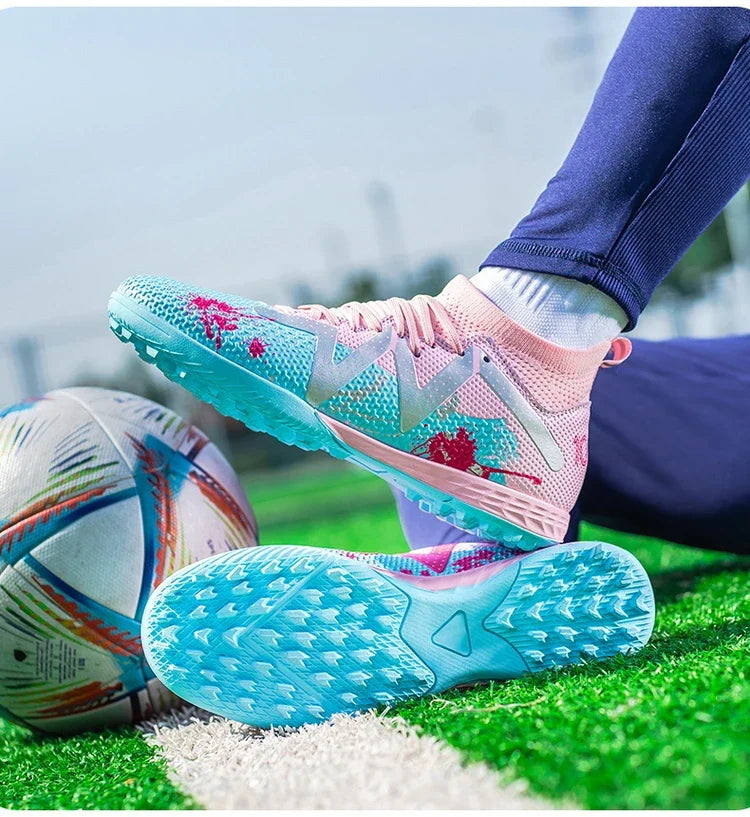 Neue Herren-Fußballschuhe, Society-Stollen, professionelle Hallen-Fußballschuhe, schnelle Fußballplatz-Stiefel, Sneaker für Jungen, Original-Trainingsschuhe