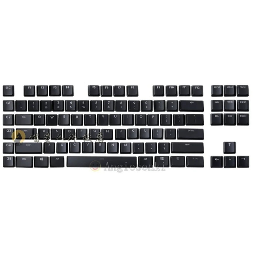 Keycap testurizzato antiscivolo trasparente retroilluminato G915 913 TKL G815 G813, compatibile con tastiera meccanica Logitech