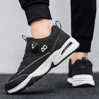 New Fashionable Hiking shoes, Comfortable and Breathable Men's Casual sports shoes, Outdoor walking shoes, black and Gray colors