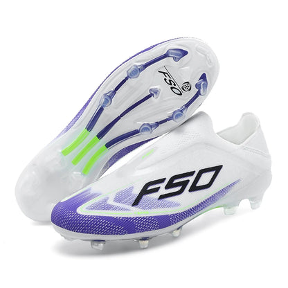 Neue Fußballschuhe für Herren, Bestseller-Rasenschuhe, hochwertige Outdoor-Fußballschuhe für Spiele, rutschfeste Jungen-Sneaker, High-Top, leicht
