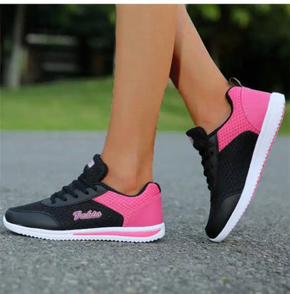 Women’s Sneakers 2025 New Fashion Flat Women’s Shoes Vulcanized Casual Sneakers Women Lace-Up Women’s Sneakers Tenis Feminino