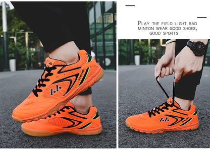 Men Table Tennis Shoes High Quality Indoor Sneakers Casual Training Golf Shoes Big Size Wear Brand Resistant Volleyball Shoes