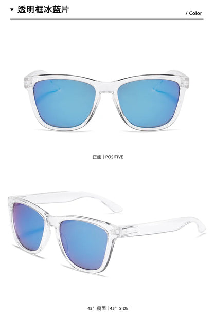 KLASSNUM 2026 Sunglasses Man Anti-uv Sun Glasses Coating Lens Driving Fishing UV 400 Protection Outdoor Sports Shades New In