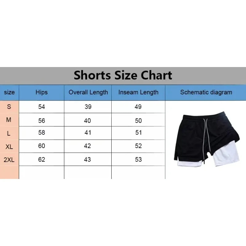Dragon Ball Anime GOKU Peripheral Printed Double Layer Shorts 2026 Latest Spring and Summer Sports Men's Loose Breathable Pants