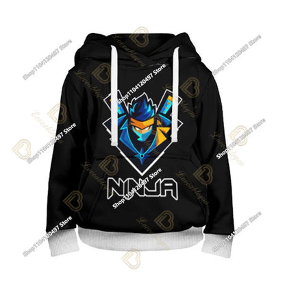 2-14Y Sweatshirt Fortnite Kinder-Print-Hoodie Sweatshirts Jungen Mädchen Fashion Harajuku Jacke Kinderkleidung Games Cosplay-Kostüm