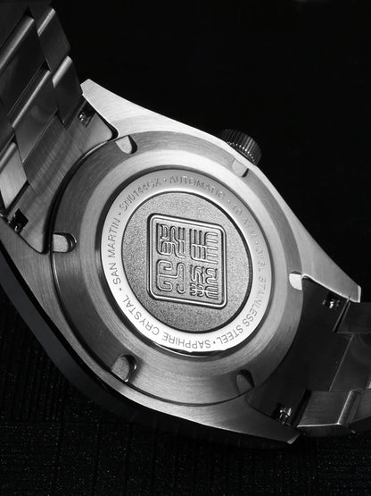 San Martin 36/39/42mm SN0144 JianZhan Dial Gada Watch Miyota 9015 Original Design Men Luxury Dress Automatic Mechanical Watches
