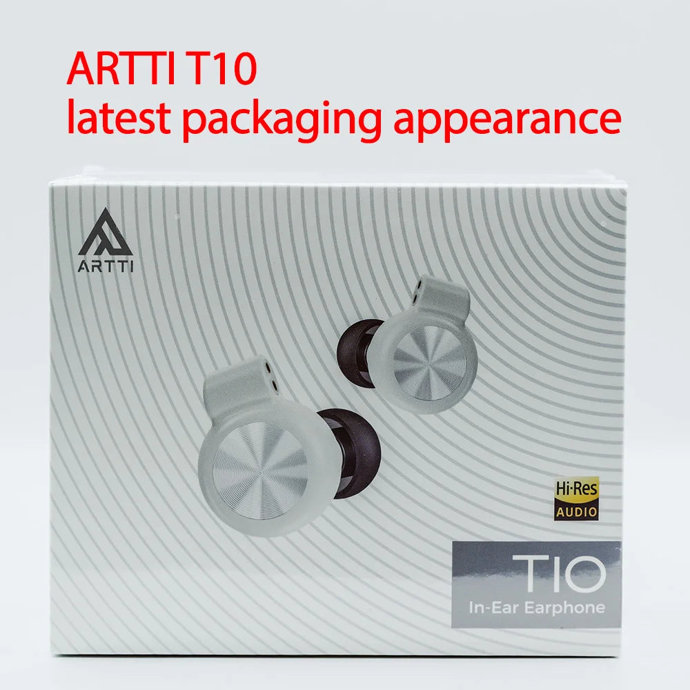 ARTTI T10&R1&R2 In-Ear HiFi Earphones Wired IEMs Monitors 14.2mm Planar Driver Textured Bass 0.78mm 2pin & 3.5MM/4.4MM Connector
