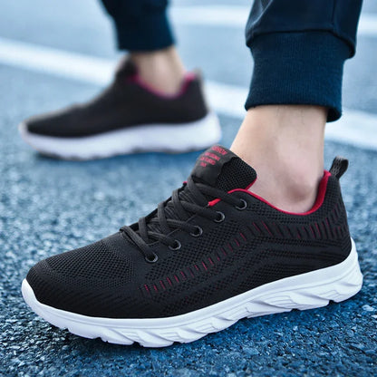 Laufschuhe Herren Sneaker Modische leichte Turnschuhe Atmungsaktive Wanderschuhe Bequeme Sportschuhe für Herren