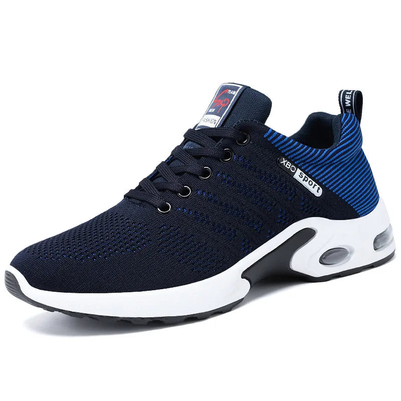 Chaussures de course respirantes à lacets pour hommes, tendance coréenne, légères, décontractées, confortables, nouvelle Version