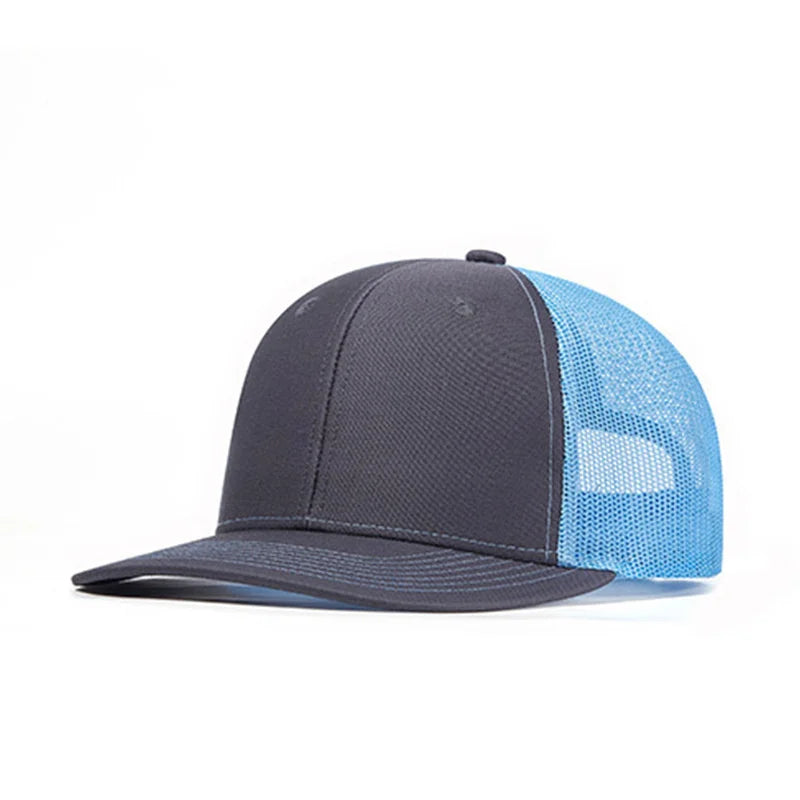 Breathable Mesh Classic Baseball Cap forMem Women Casual Trucker Hat Breathable Adjustable Snapback Unisex Active Sporty Dad Cap