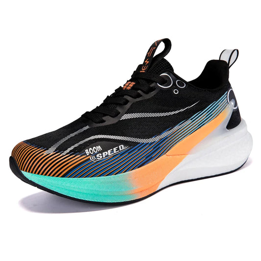 2025 Men's and Women's Professional Carbon Plate Marathon Running Shoes Shock Absorption Ultra-light Stable Support Sports Shoes