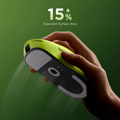 Ratón gaming inalámbrico ligero MCHOSE A7 V2 con doble tasa de sondeo de 8,000Hz, PAW3950 TI, para gaming, esports y oficina