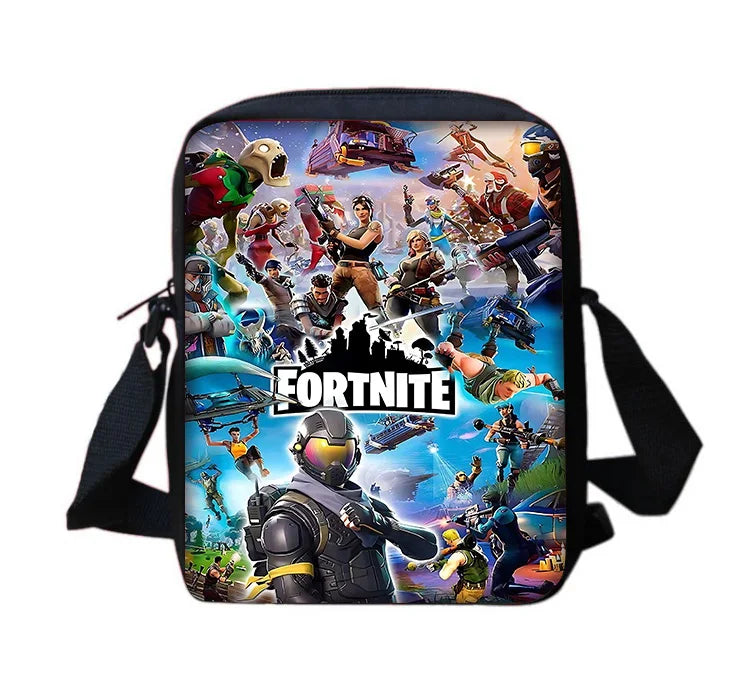 Child School Backpack With Shoulder Bag Pencil Bags School Bags for Hot Game Design-F-FortniteS Boys Girls Best Gift