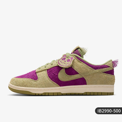 Nike Genuine Dunk Low Men's Fashion Suede Classic Casual Shoes IB2990-500