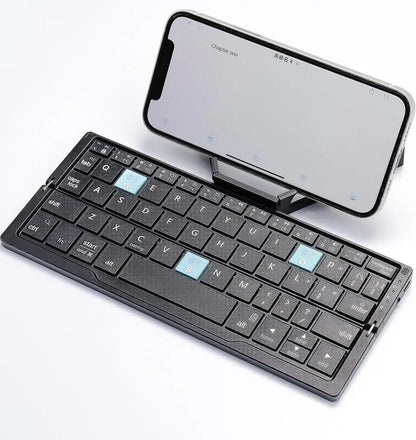 Tastiera pieghevole Bluetooth ricaricabile Jomaa per laptop, iPad e telefono – mini tastiera pieghevole portatile