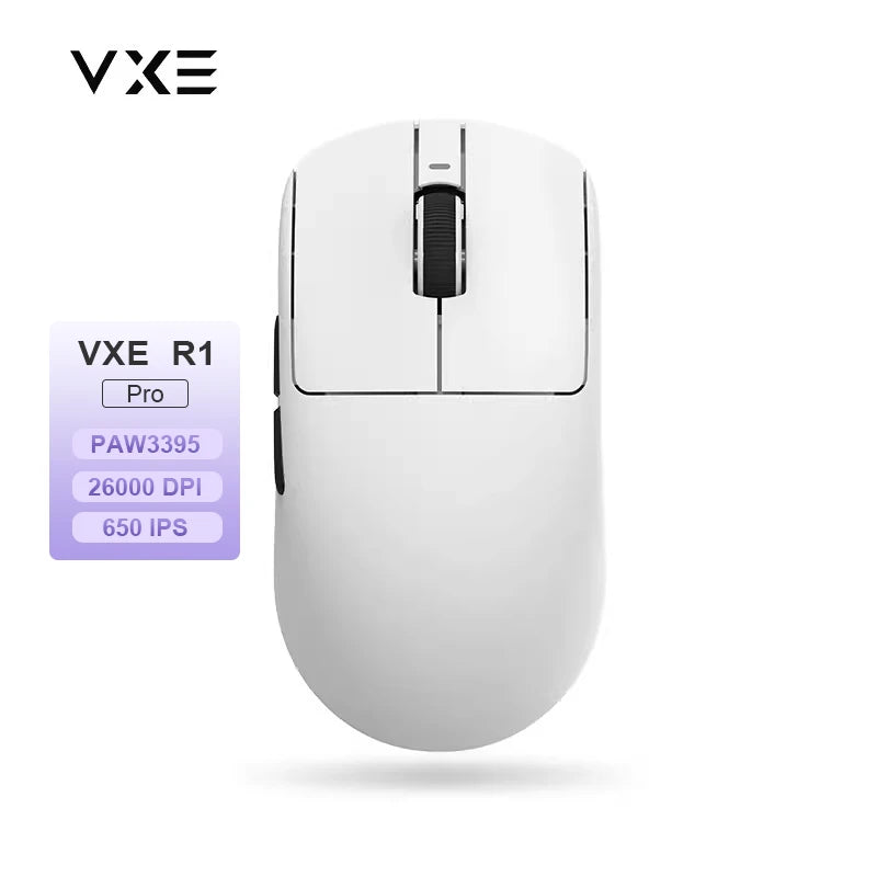 Mouse gaming wireless ATK VXE Dragonfly R1 Pro MAX PAW3395 R1 SE Plus personalizzato per eSport FPS, ricaricabile e leggero