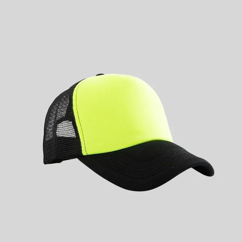Personalized Logo Trucker Hats Men Women Foam Mesh Hats Sports Team Baseball Caps Custom Logo Sun Hat Snapback Adult Gorras Caps