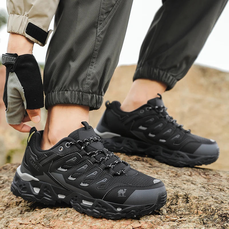 Men's and Women's Hiking Shoes Non-Slip Trekking Outdoor Sneakers Sports Shoes Camping Training Jogging Breathable Climbing Trail Shoes