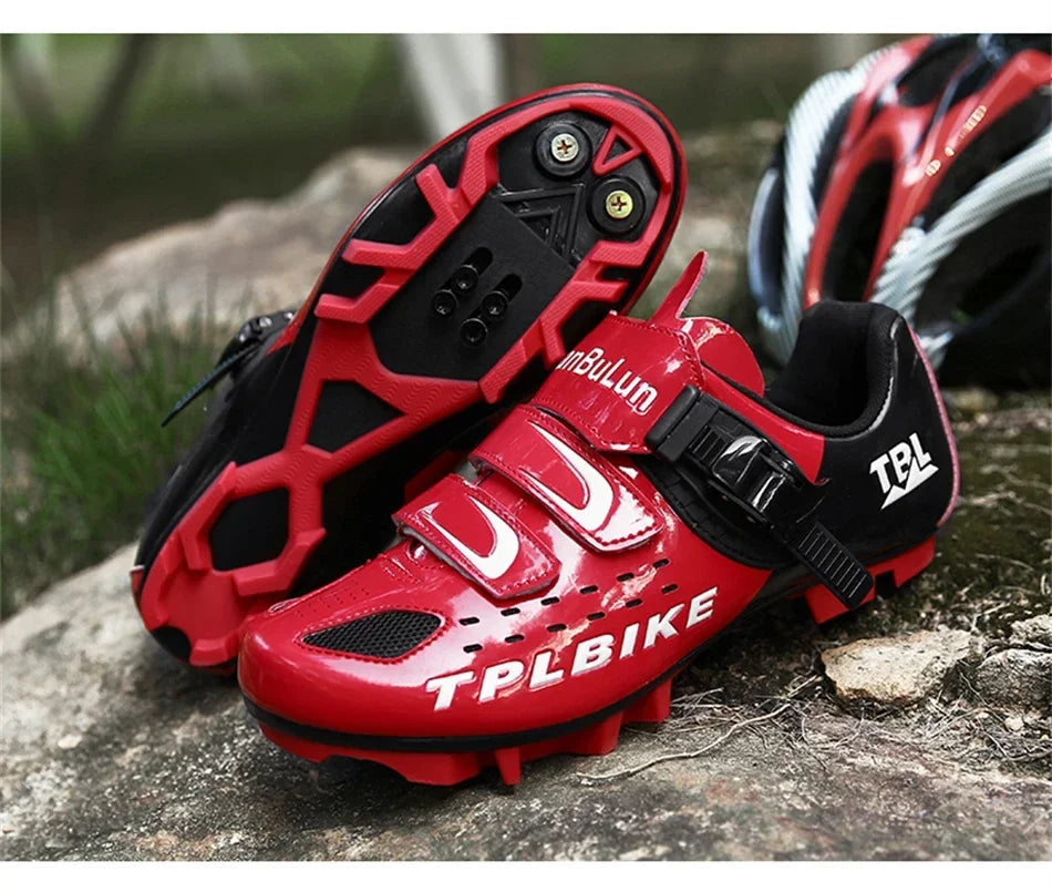 Unisex Cycling Sneakers Road Women Cycling Shoes Nonslip Men Mountain Bike Shoes Racing SPD Outdoor Zapatillas Ciclismo Mtb