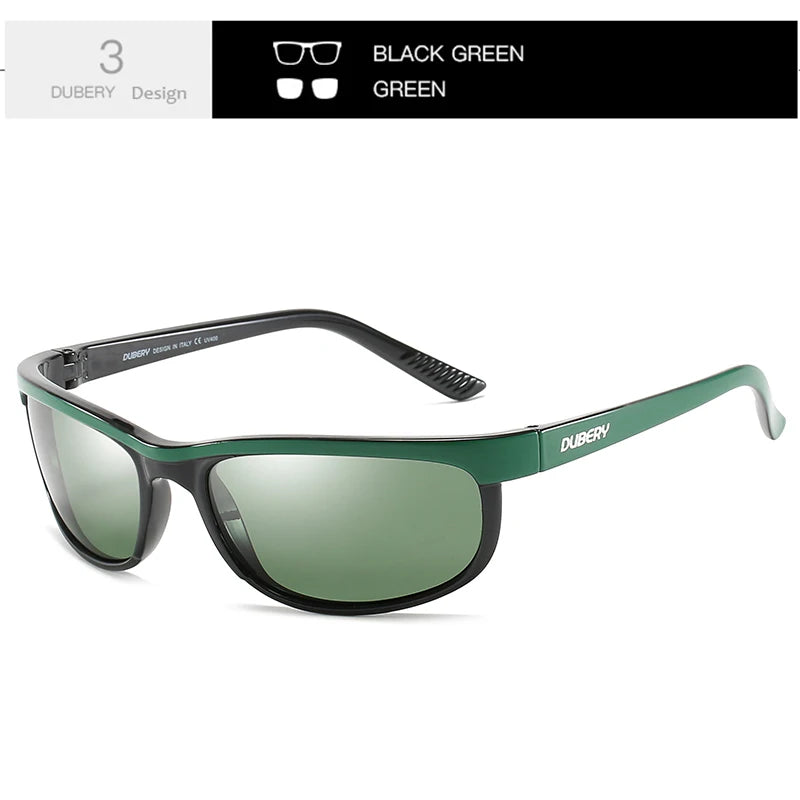 DUBERY Polarized UV400 Protection Sunglasses For Men And Women 10 Colors Model 2027