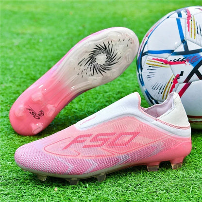 Nouvelles chaussures de football pour hommes, chaussures de football respirantes à haute cheville, ultralégères, antidérapantes, chaussures de sport de haute qualité, pour match en plein air