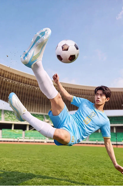Nouvelles chaussures de football pour hommes TF/FG, modèle professionnel unisexe, très populaires, chaussures de futsal ultra-légères, chaussures de football de haute qualité, chaussures de sport pour femmes.