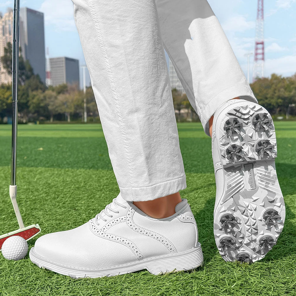 Ladies' Professional Golf Shoes, Fashionable Casual Walking Shoes, Outdoor Fitness Non-Slip Comfortable Golf Sports Shoes