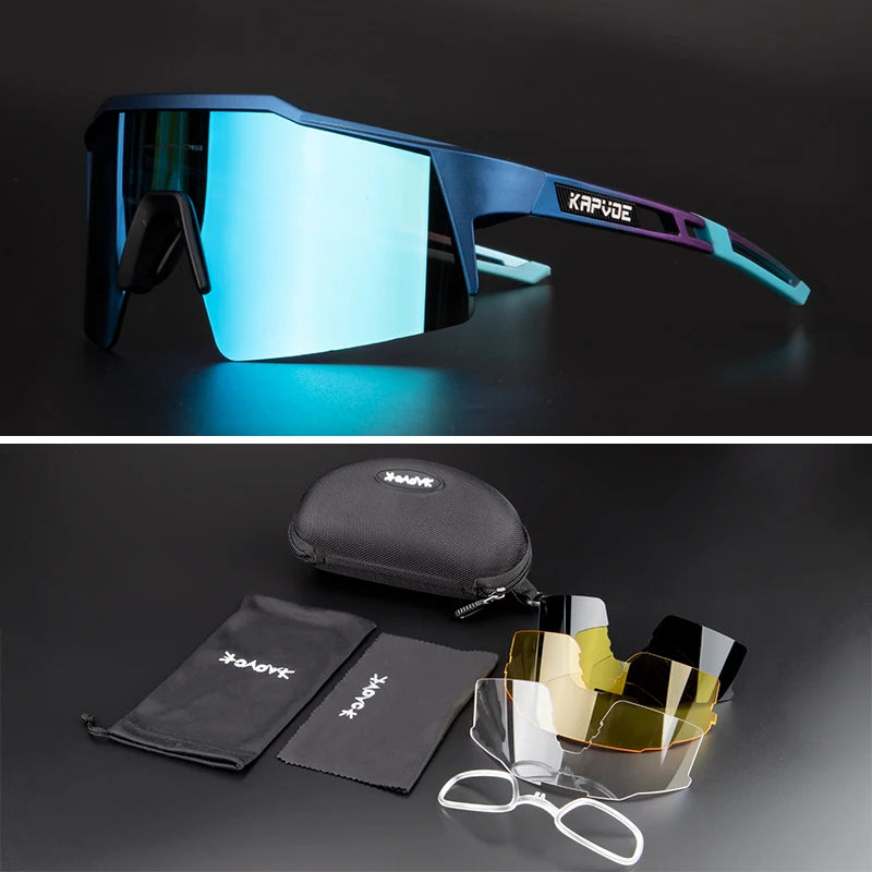 Polarized Cycling Sunglasses Outdoor Bicycle Glasses Men MTB Cycling Glasses Women Road Bike Glasses UV400 Bicycle Sunglasses
