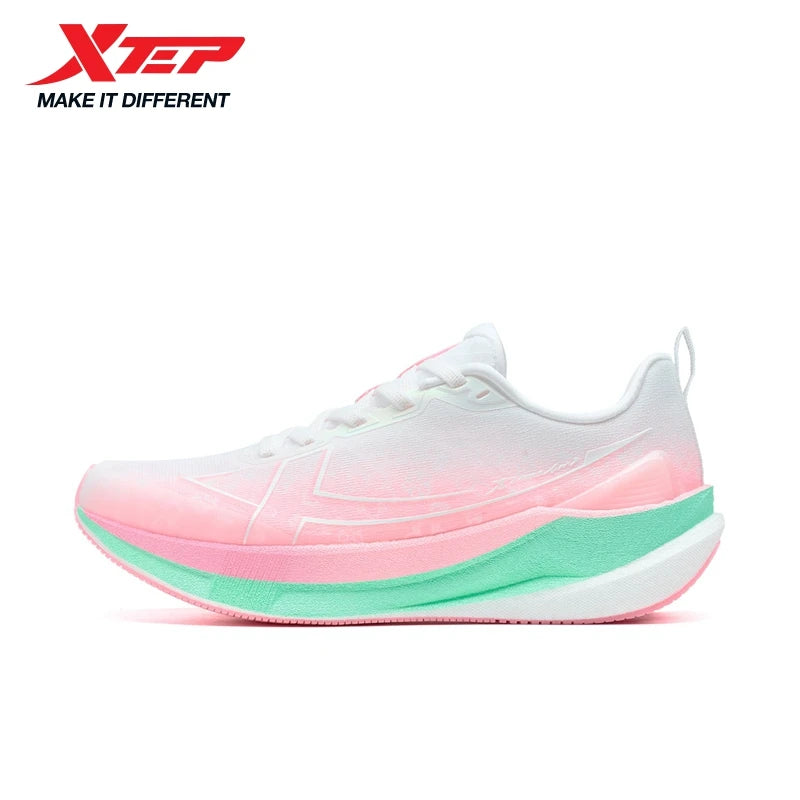 Xtep 2000km 5.0 Jogging Running Shoes for Women Cushion Fashion Color Durable Resistant Elasticity Sole Sneakers 874118110024