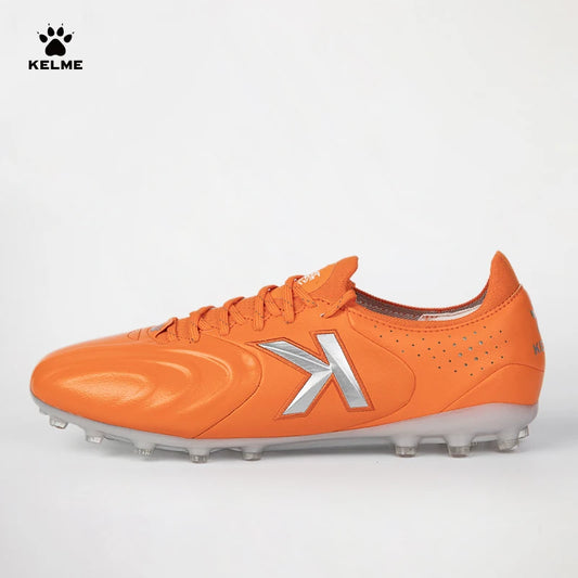 Botas de fútbol KELME MG para adulto en piel de canguro, calzado profesional de entrenamiento, serie Holy Grail, antideslizantes