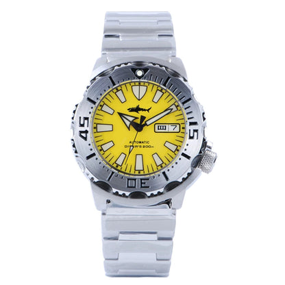 Heimdallr Sharkey Monster V2 Herren-Taucheruhr, 316L-Edelstahl, Japan NH36A-Uhrwerk, 200M wasserdicht, mechanische Herrenuhr