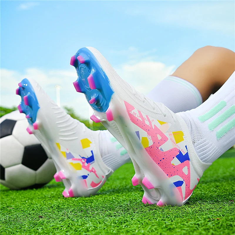 Nuove scarpe da calcio professionali da uomo, scarpini da calcio per adulti, ultraleggeri, per allenamento e gioco outdoor