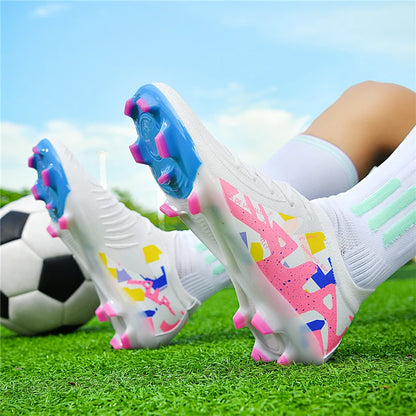 Nuove scarpe da calcio professionali da uomo, scarpini da calcio per adulti, ultraleggeri, per allenamento e gioco outdoor