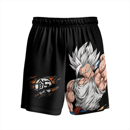 2026 Summer Dragon Ball Super Goku Black Anime Shorts Unisex Oversized 3D Print Casual Streetwear Shorts  for Adults & Kids