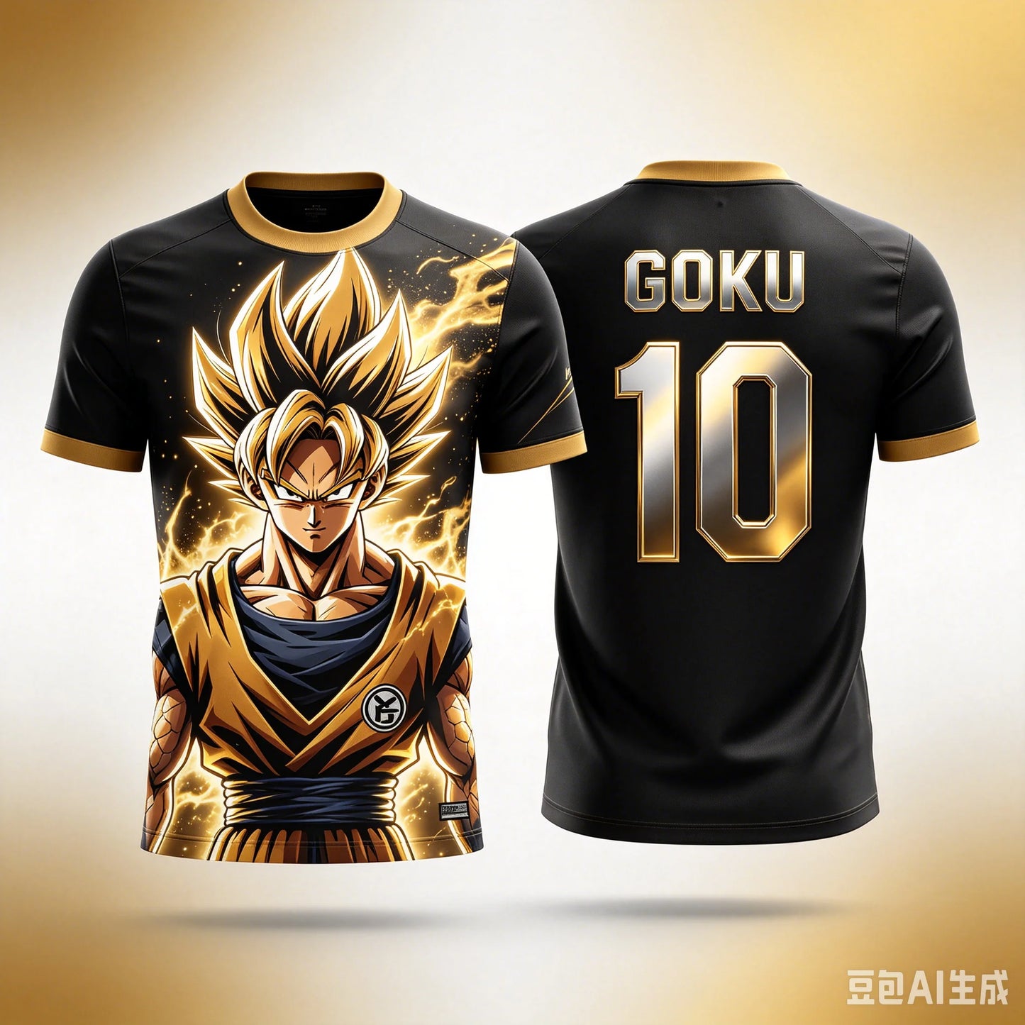 2026 Summer Nice Fabric Dragon Ball NO.10 Goku Licensed 3D Printed T-Shirt Breathable Quick Dry Adults S-6XL Children 90-160 Cm